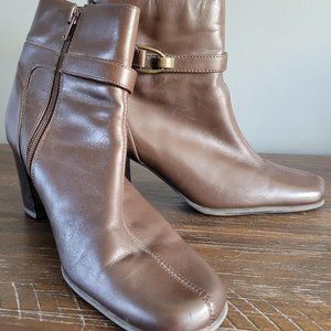 Nine & Co. by Nine West 7.5 Brown Booties